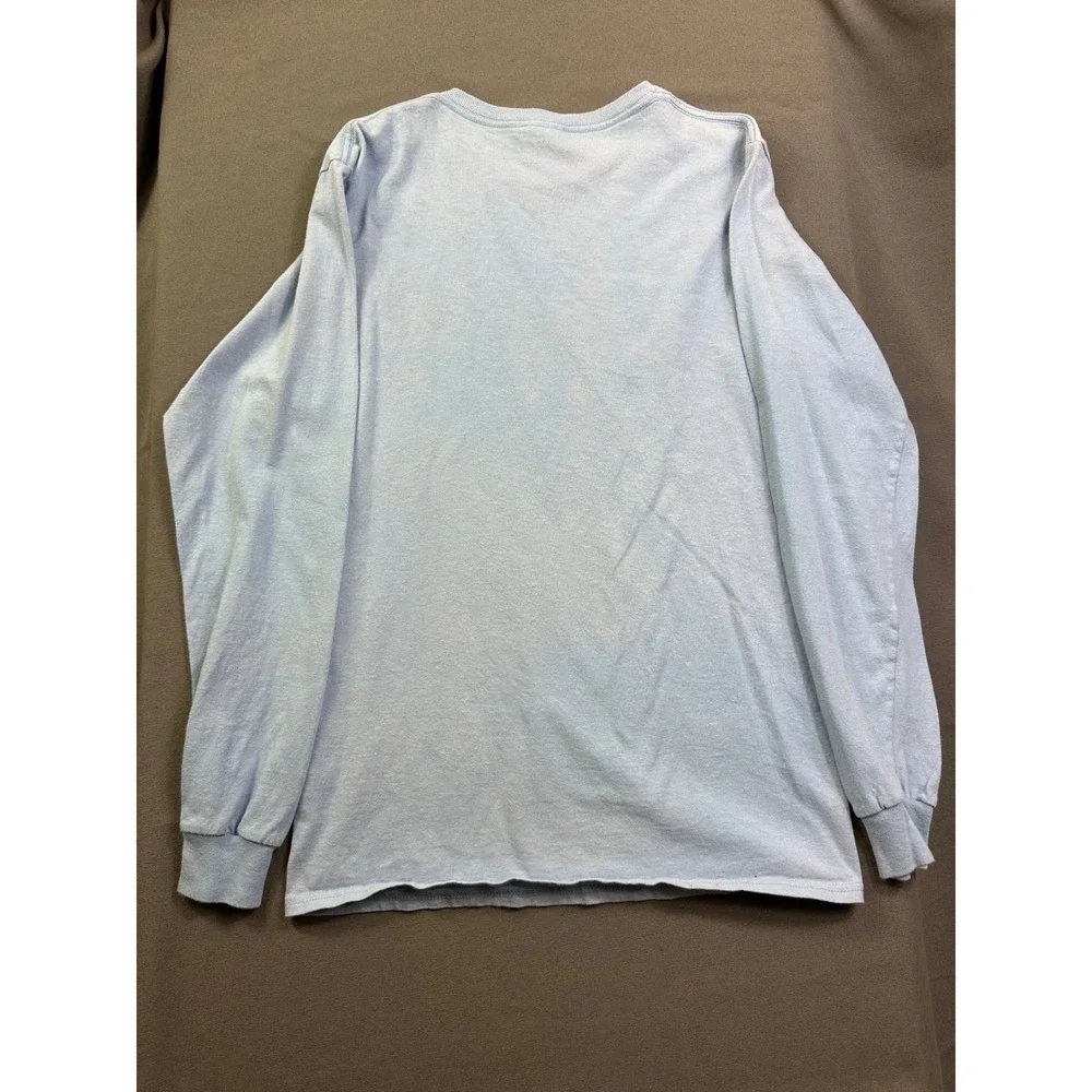 Liverpool‎ FC Kids Long Sleeve Graphic T-Shirt Light Blue LFC Crest Soccer Tee S